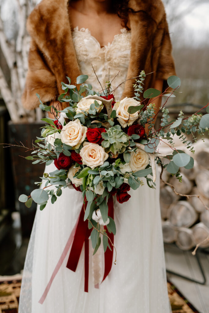 rustic bridal bouquet