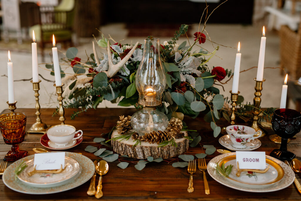 Sweetheart table at a wedding.  New York wedding photographer