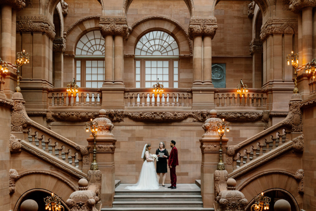 NY Elopement at NY Capitol