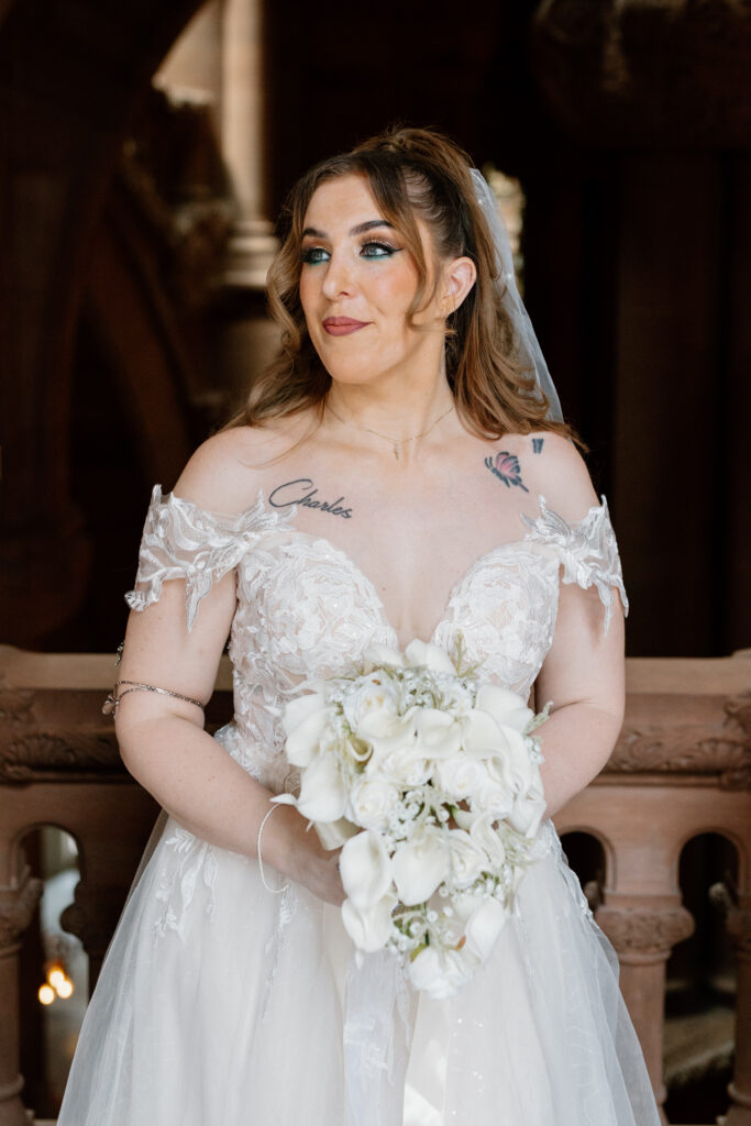 bridal portrait of Jenna