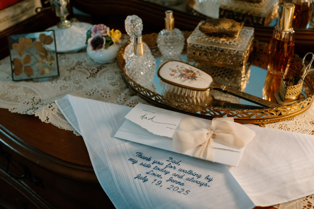 vintage bridal details